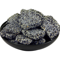 Qin Zhilian snacks leader crispy black sesame slice snacks sugar crisp handmade traditional snacks 250g