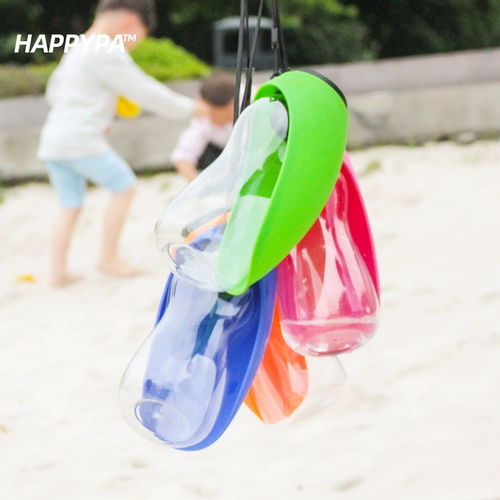 Собачья питьевая нагреватель портативная бутылка для бутылки с водой и питание на открытом воздухе с собачьими чашками из плюшевого питомца, сопровождающего чайник