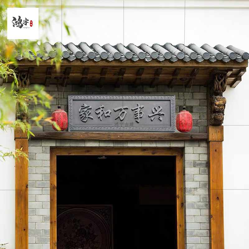 Manufacturers direct sales of Shunde thick brick carving Chinese antique relief shadow wall plaque rated various engravings