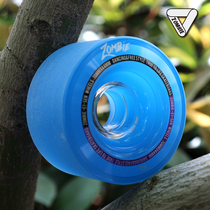 ZOMBIE E1 drunkard wheel long board wheel 70mm road wheel dance board wheel flat flower wheel all-round wheel skating board wheel