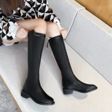 Martens, демисезонные высокие сапоги, высокие ботинки, 2020, по фигуре