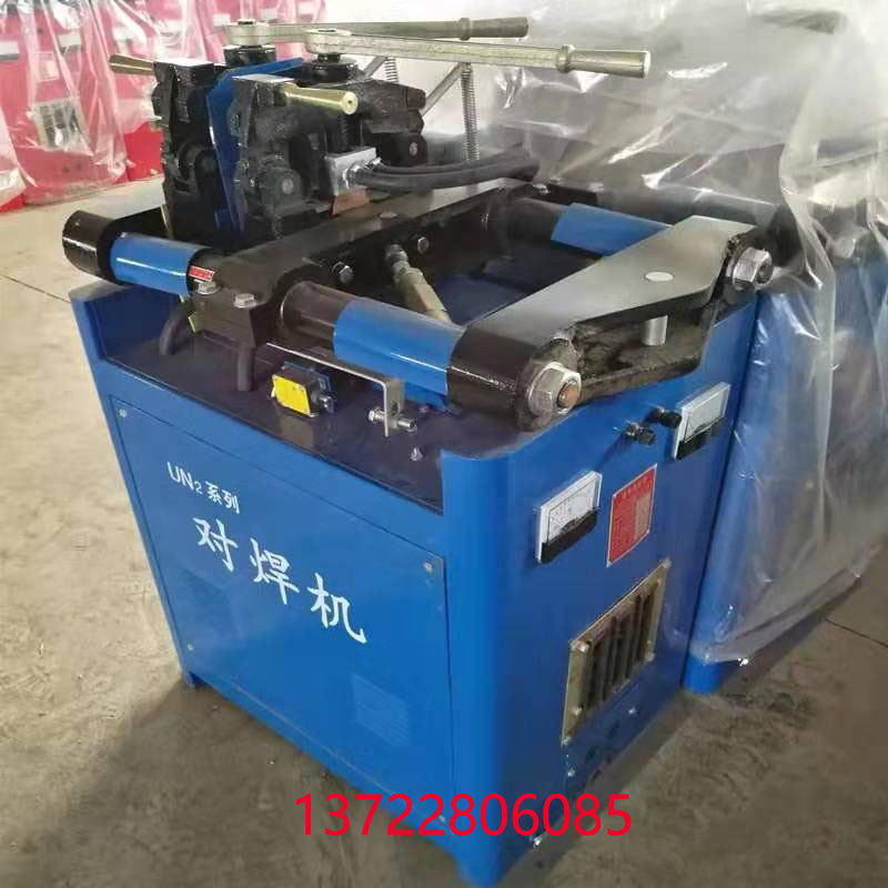 Steel reinforcement round steel flash butt welding machine UN-100 150 construction site with copper core touch welding machine steel reinforcement docking joint machine