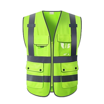 sfvest reflective safety vest fluorescent work clothes traffic vest construction site construction reflective clothing protective clothing customization