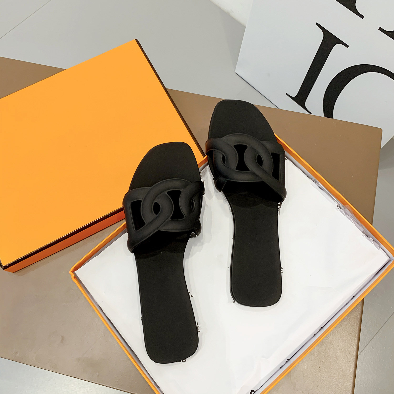 aloha pig nose slippers female summer net infrared wear slippers flat bottom non-slip beach seaside vacation ins sandals