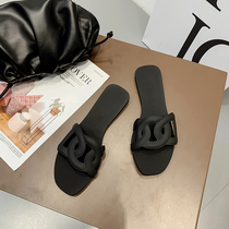 Pig Nose Slippers Women Summer Wear 2022 New flat-bottomed net red jelly holiday cool slippers Tide Jelly Shoes