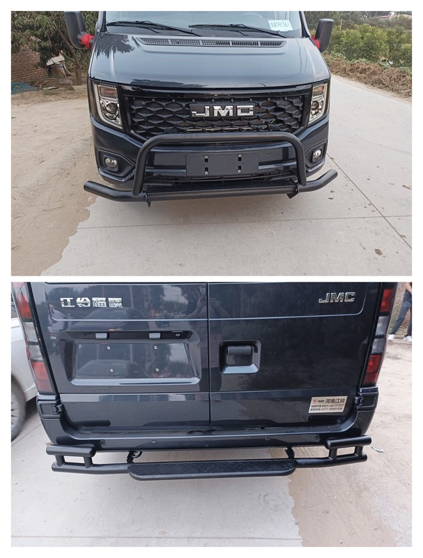 Jiangling Fushun Front Bumper, Front and Rear Bumper Guards, Anti-Collision Bar, Rear Bumper Step, Modified Metal Front and Rear Bumpers