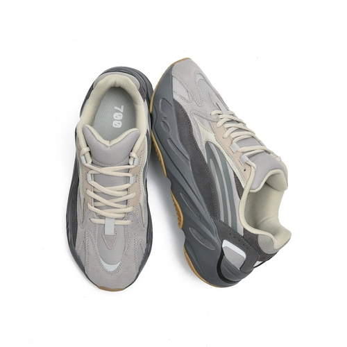Off Yeezy Wastef Coconut 700V2 Вулканические серо -коричневые туфли папы Purtian Real Explosion Мужские ботинки и женские туфли Ins Tide