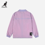 KANGOL Нейлоновый осенний плащ, модная длинная куртка для влюбленных, средней длины