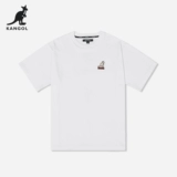 KANGOL Tide, хлопковая летняя футболка с коротким рукавом для влюбленных, коллекция 2023, оверсайз