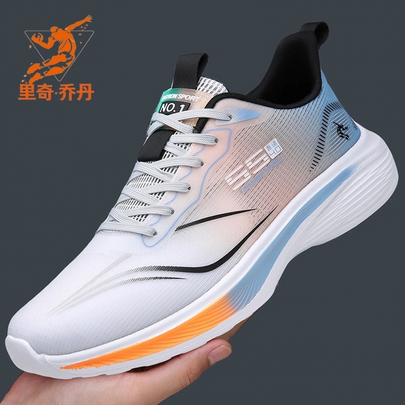Ricky Jordan Men's Sports Shoes 2026 New Summer Breathable Mesh Casual Shoes Fashionable Lightweight Soft-Soled Running Shoes