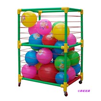 Removable ball type Housed Luxury type Double placed ball holder Family style universal wheel toy shelf