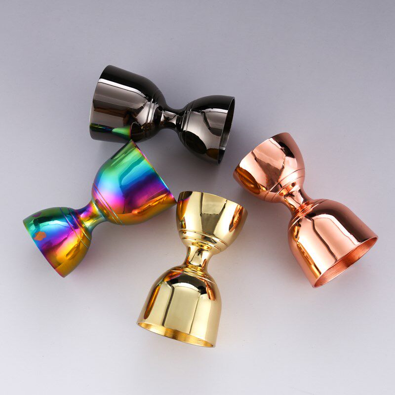 Stainless steel Indian Wine Measuring cup Oz cup Measuring cup Oz cup Jigger Measuring glass 30 60ml