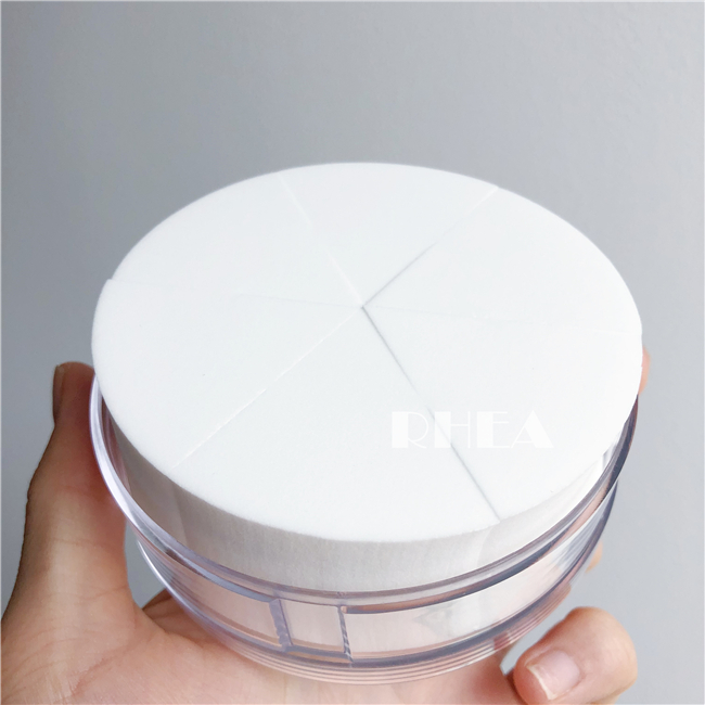 RHEA | Marshmallow 6 miếng bọt biển không da dạng bột để bắt nước để tăng chất lỏng làm đẹp lớp nền trang điểm công cụ trang điểm trứng - Các công cụ làm đẹp khác bấm mi tốt
