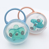 Baby pacifier box dust-proof box storage box plastic transparent box portable baby pacifier storage box