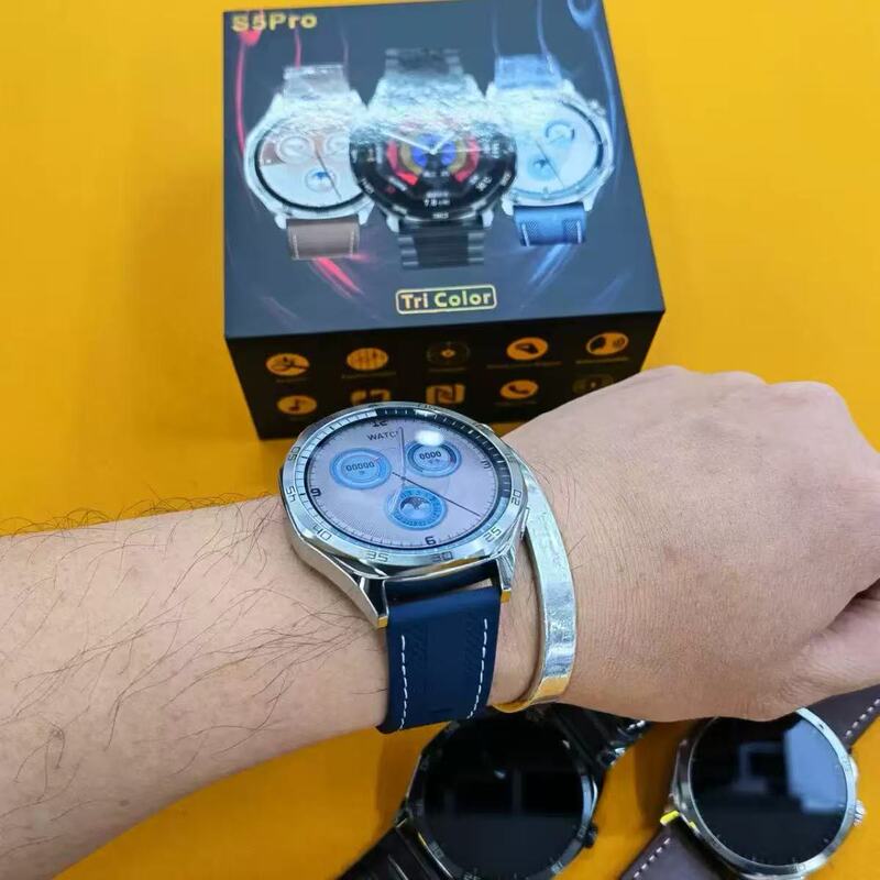 New Model Huaqiangbei Top-End Version Watch Gt6Pro Smart Watch for Men, Compatible with Huawei and Apple Phones