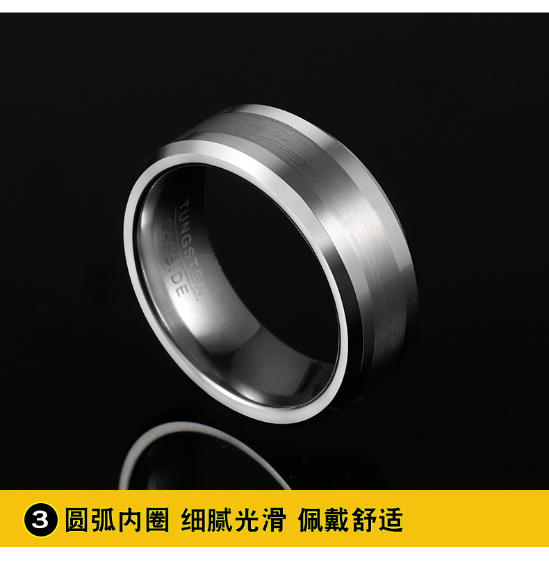 Ring Men Phiên bản tiếng Nhật và Hàn Quốc Tính cách đơn giản Sáng tạo Sinh viên Nhẫn Nhẫn Độc thân Độc thực Net Red Ring Ring Men nhan kim cuong