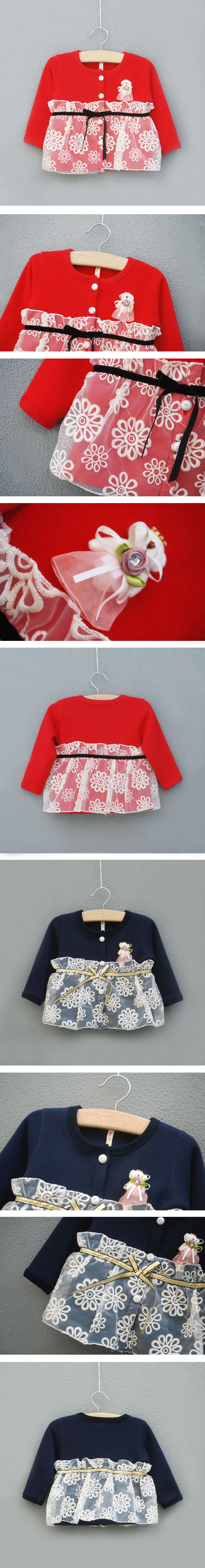 Manteau pour fille en mélange - Ref 2162394 Image 8