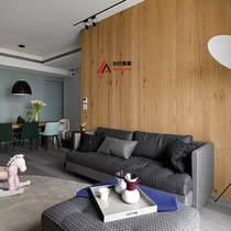 Paint-free wood veneer Oak stammer decorative veneer Solid wood veneer Log background wall wainscoting veneer