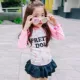 Áo tắm cho bé gái Bộ váy công chúa Chia cho trẻ em vừa và nhỏ Áo dài tay chống nắng bãi biển Dễ thương cho bé gái Hàn Quốc - Bộ đồ bơi của Kid áo tắm cho bé