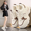 Platform Shoes for Women 2026 New Spring Style Platform Sneakers Lightweight Height-Increasing Dad Shoes Versatile Sports Shoes