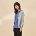 Netease chọn áo sơ mi cổ tròn cotton dài chủ yếu của phụ nữ để làm áo sơ mi nữ mùa xuân và mùa thu - Áo ấm áo lót mặc vest nữ Áo ấm