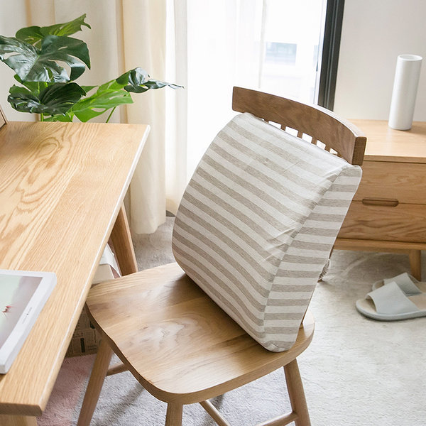 网易严选 加大加厚 慢回弹记忆绵护腰枕 靠垫 天猫优惠券折后￥69包邮（￥89-20）4色可选