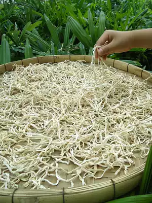 Papaya shredded dried farm-made green papaya strips Guangxi Hengxian papaya diced strips Bulk spicy pickles dried goods