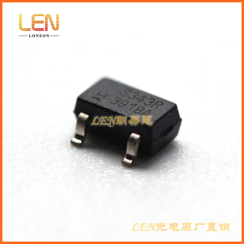 SS343RT耐高压单极霍尔效应磁性传感器丝印S343R SOT23 Honeywell