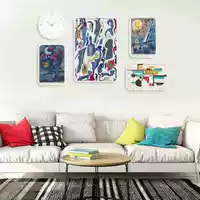 «Ночной ланг в тихой» белая рама/черная рама/золотая рама