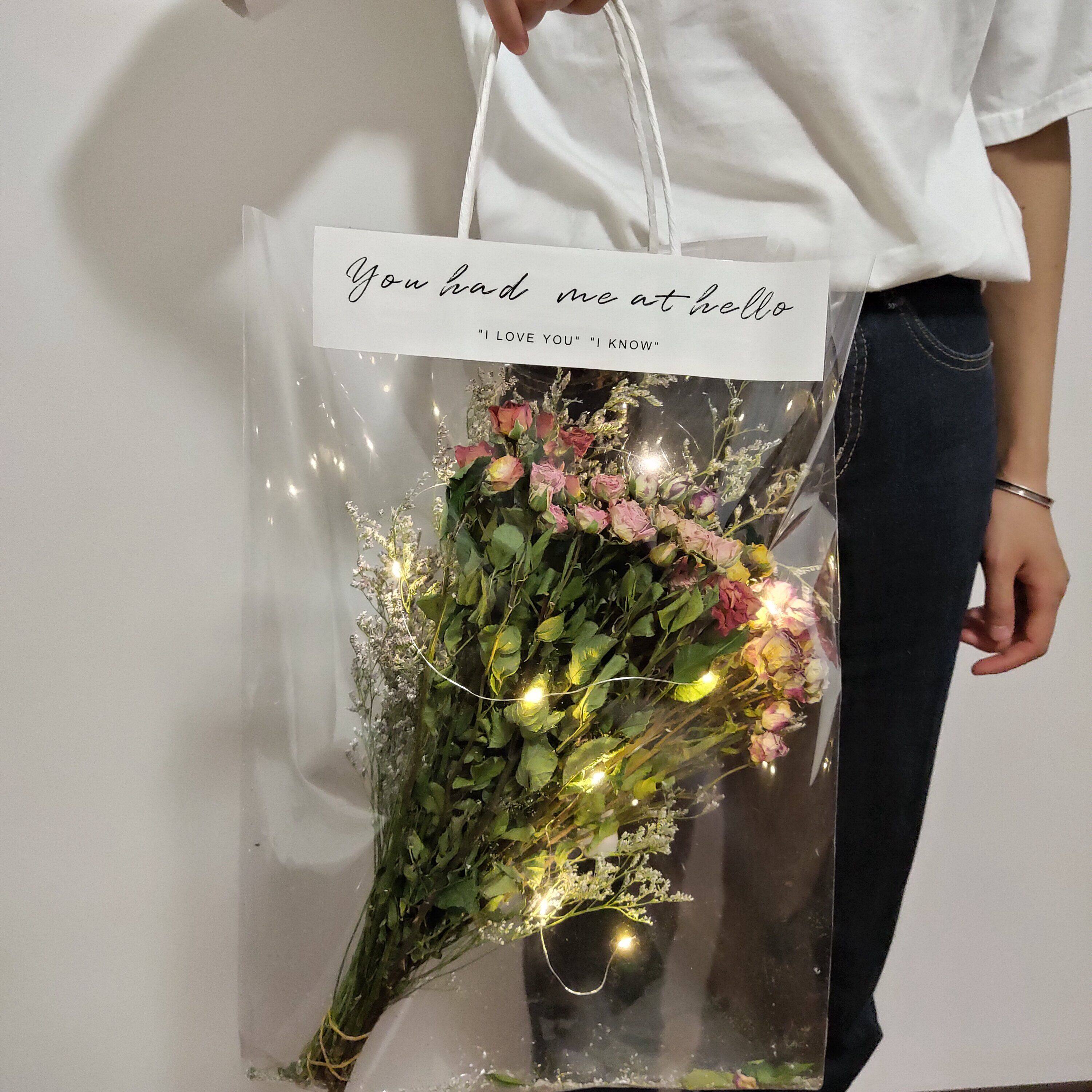 ins wind small fresh hand dried flowers bouquet full of stars Don't forget I sunflower rose home Decorative Pendulum