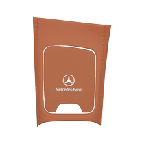 Suitable for 23-24 Mercedes-Benz GLC center control panel leather film C-class C260L protective cover car interior decoration supplies