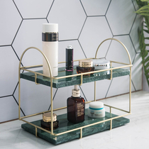 Nordic Cosmetics Desk Decorative bedroom Contained Shelf Cupboard table Desktop Bookshelf Shelf finishing rack