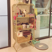 Creative Art Light Extravaganza Small Bookshelves Iron Art Shelf Living Room Floor Nordic Minima Childrens Corner Net Red Dwarf Cabinet
