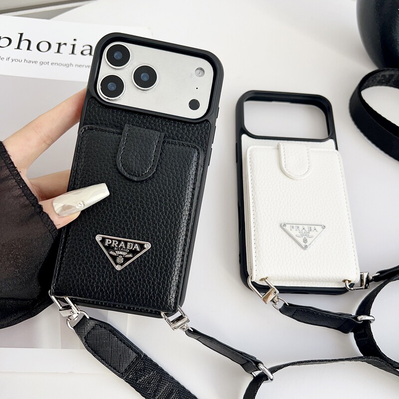 Suitable for Apple 17Promax Phone Case iPhone 16 /15Plus Card Holder 13Promax Lychee Pattern 14 Full Coverage Fashion Lanyard 17Pro Anti-Drop Shell Suitable for Apple 17Promax Phone Case iPhone 16 /15Plus Card Holder 13Promax Lychee Pattern 14 Full Coverage Fashion Lanyard 17Pro Anti-Drop Shell