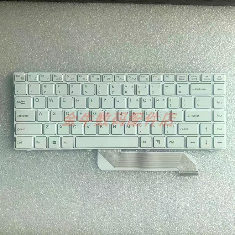 Applicable for Golden Wheat 3 X1 X1T DOK-V6369H Notebook Keyboard White Band Frame