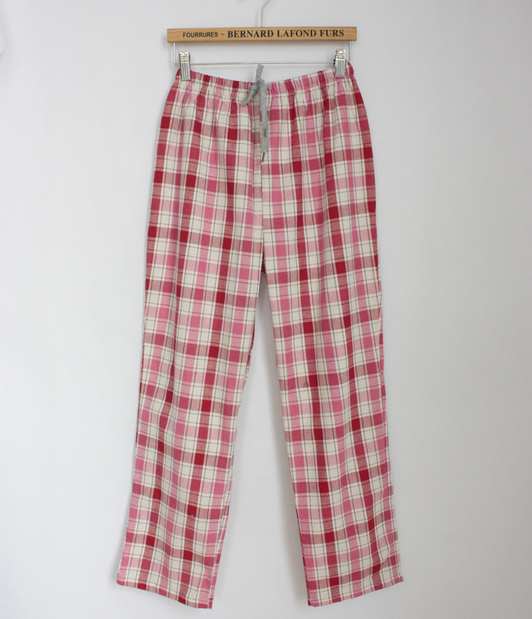 Quần Pyjama cho nam Quần mùa hè Mùa xuân và mùa thu Trung niên Cotton Thường mỏng Quần điều hòa cho nam Quần cotton quần lửng nữ