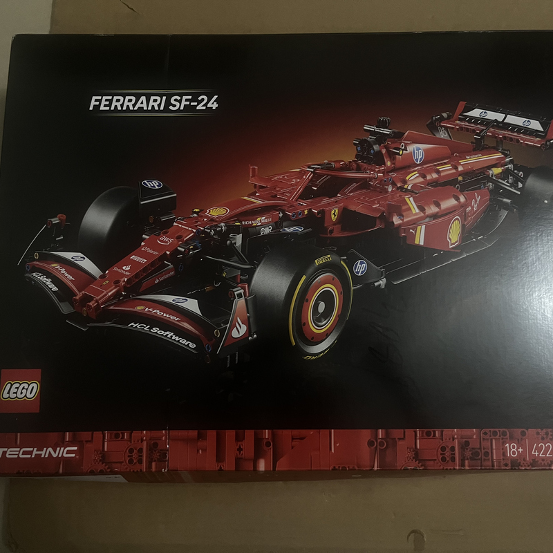 Lego Technic Series 42207 Ferrari Sf-24 F1 Racing Car Model Toy Building Blocks Gift Lego Technic Series 42207 Ferrari Sf-24 F1 Racing Car Model Toy Building Blocks Gift