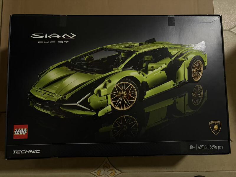 Lego Technic 42115 Lamborghini Sports Car Building Block Toy