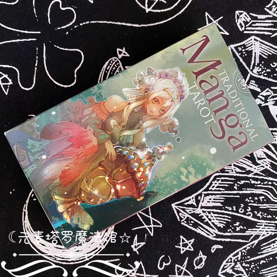 塔羅牌進口正版traditional Manga Tarot傳統漫畫塔羅牌 Yahoo奇摩拍賣