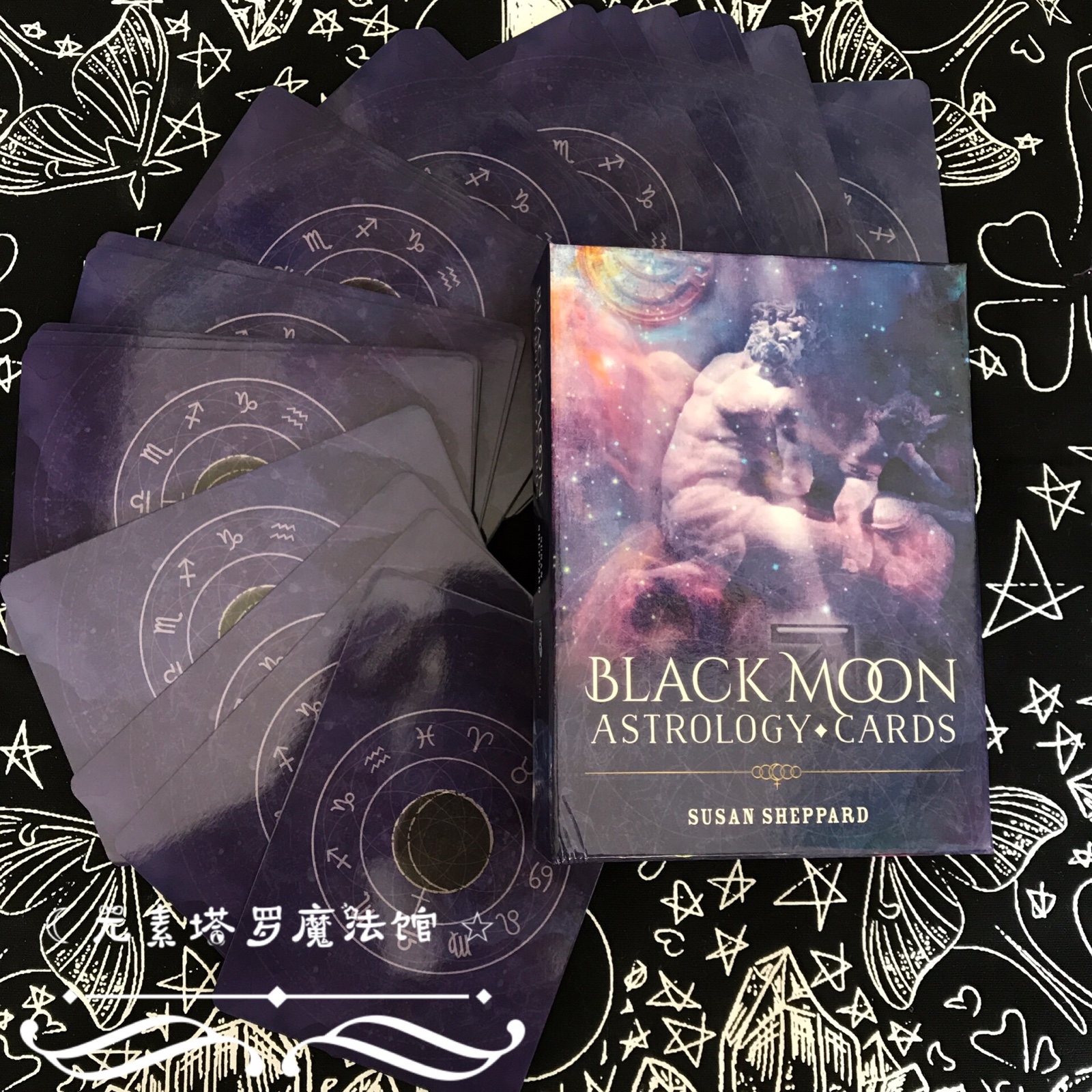 Imported Black Moon Astrology Cards Black Moon Z Star Card