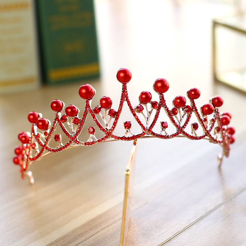Trẻ em Vương miện Mũ cô gái Công chúa Bữa tiệc sinh nhật Vương miện headband Cô gái tóc Phụ kiện Photo Studio Chụp ảnh Mũ nón hộp kẹp tóc cho bé