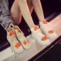 Giày thể thao nữ màu trắng phiên bản Hàn Quốc của giày vải ulzzang giày thể thao nữ đẹp