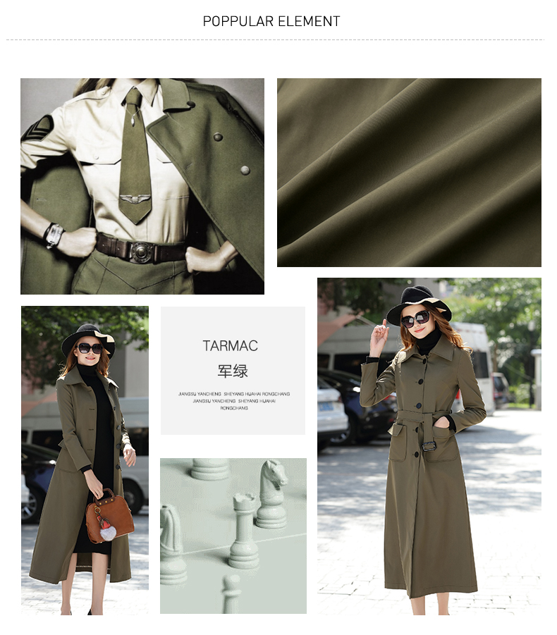 Trench pour femme      en Polyester - Ref 3225700 Image 30