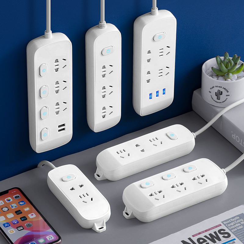 New Product Socket Inserts Platoon Delay Long Line Home Multifunction Band Wire Plugboard Panel Porous Multi-Insertion Long Line