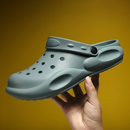 Guốc chuyên dụng y tế dành cho nam mùa hè, đế mềm chống trượt bệnh viện Bao Đầu Dép đi trong phòng mổ của bác sĩ và y tá y tá có cảm giác như dẫm phải cứt dép quai ngang màu trắng