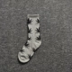 Vớ sọc sọc lá giữa ngón tay giữa nam và nữ Cotton skateboard dài ống vớ xu hướng vớ thể thao đường phố Hàn Quốc
