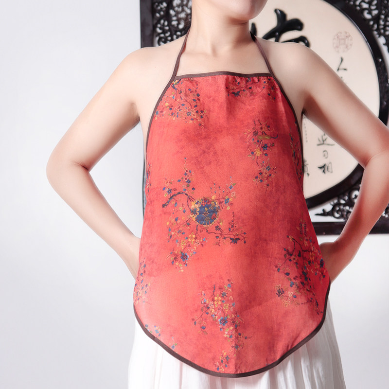 Chinese style retro folk customs numb printed 100 lap belly and thin section sexy close-fitting harnesses undershirt underwear