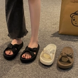 Слайдеры, тапочки, обувь, нескользящие пляжные модные сандалии на платформе для отдыха для беременных