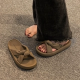 Слайдеры, тапочки, обувь, нескользящие пляжные модные сандалии на платформе для отдыха для беременных