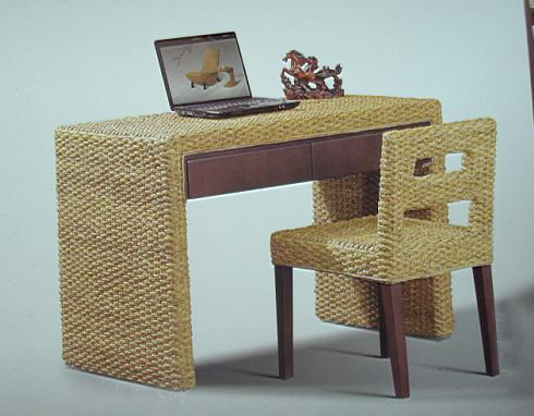Rattan furniture study rattan desk fashion rattan sofa rattan chair modern simple fashion rattan computer desk